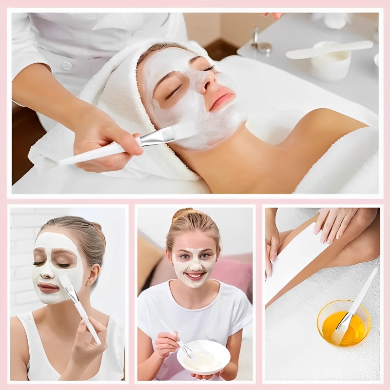 12pcs/set Facial Mask Brushes  - Skincare B Erl ulasan dan harga
