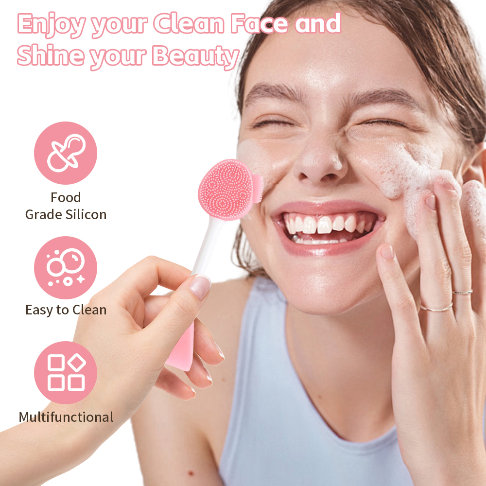 Facial Cleaning Silicone Brush - Skincare B Erl ulasan dan harga