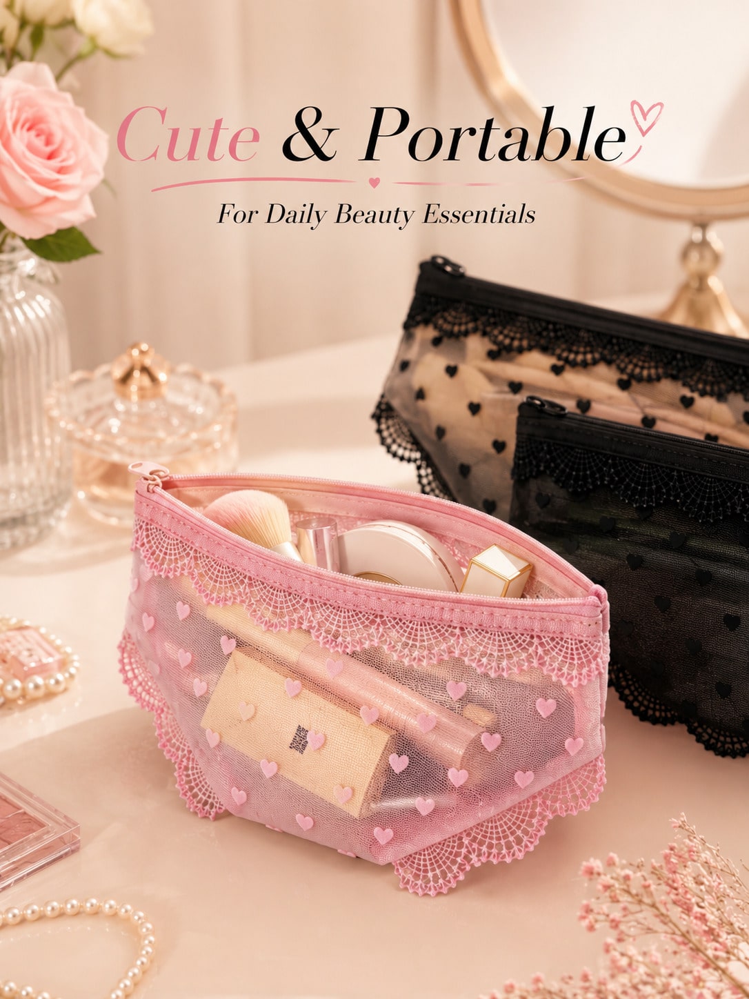 Lace sexy transparent makeup b - Skincare B Erl ulasan dan harga